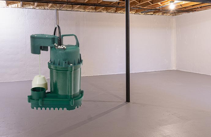 Basement sump pumps by Zoeller for reliable water control.