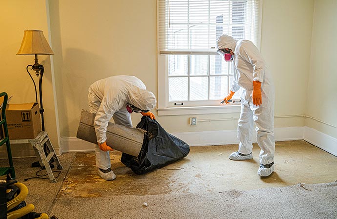 Professional chemical spills cleanup service
